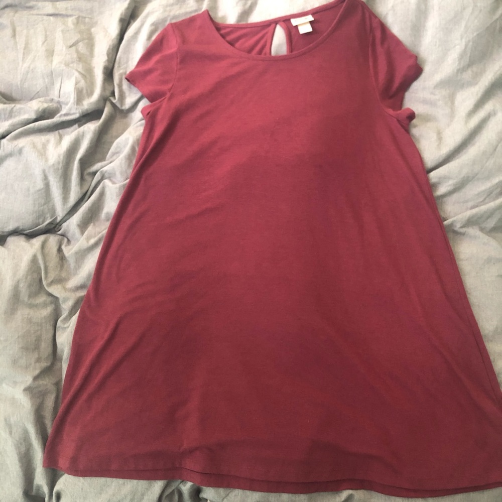 Cotton shift dress